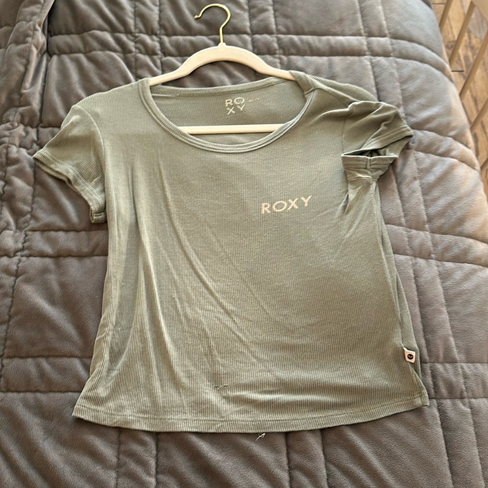 roxy cropped t-shirt